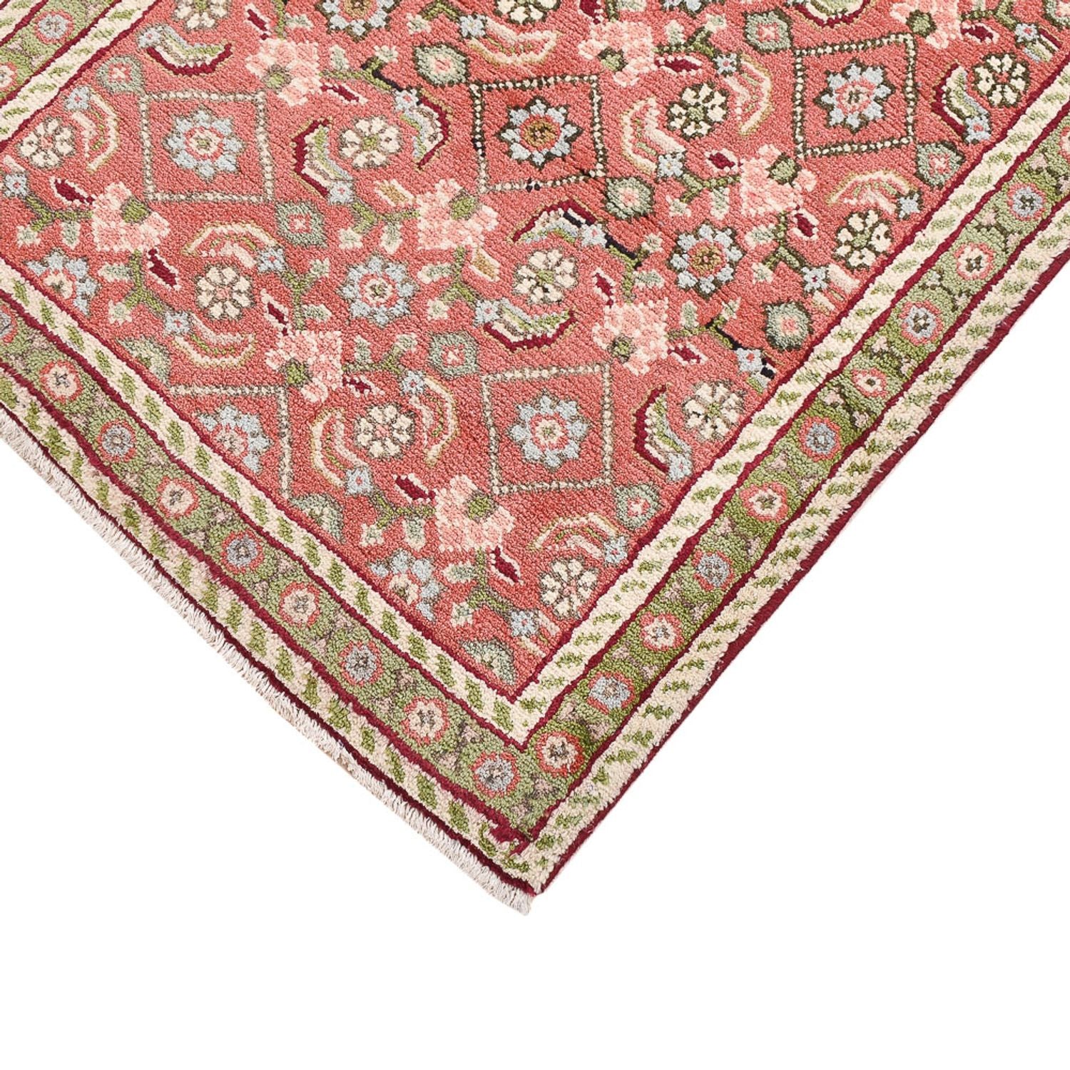 Alfombra persa - Clásica - 132 x 70 cm - rojo claro