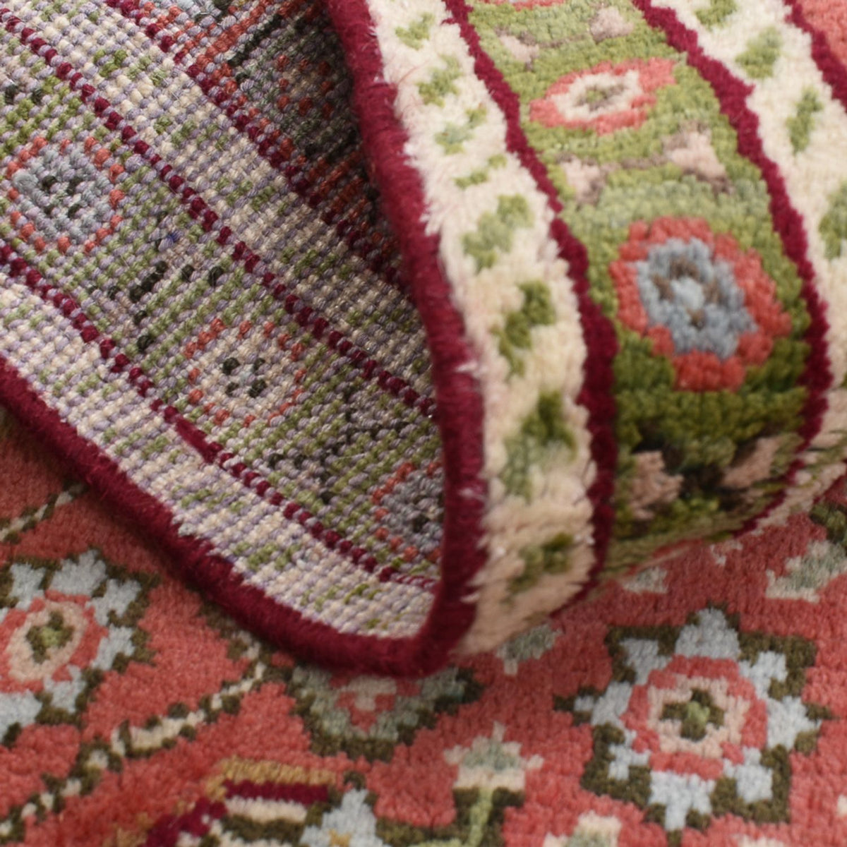 Alfombra persa - Clásica - 132 x 70 cm - rojo claro