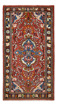 Alfombra persa - Nómada - 142 x 76 cm - rojo