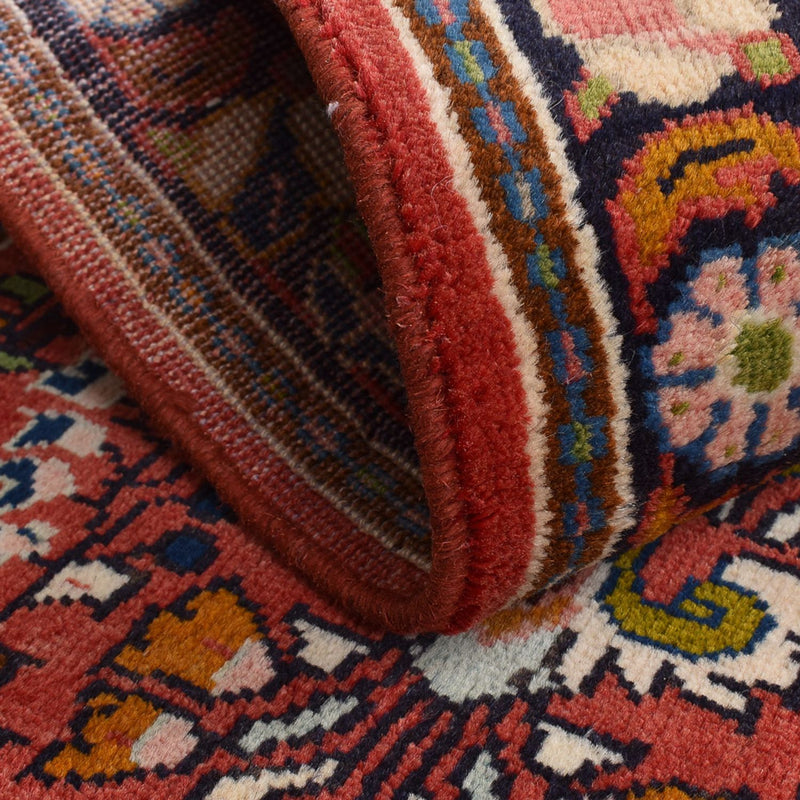 Alfombra persa - Nómada - 142 x 76 cm - rojo