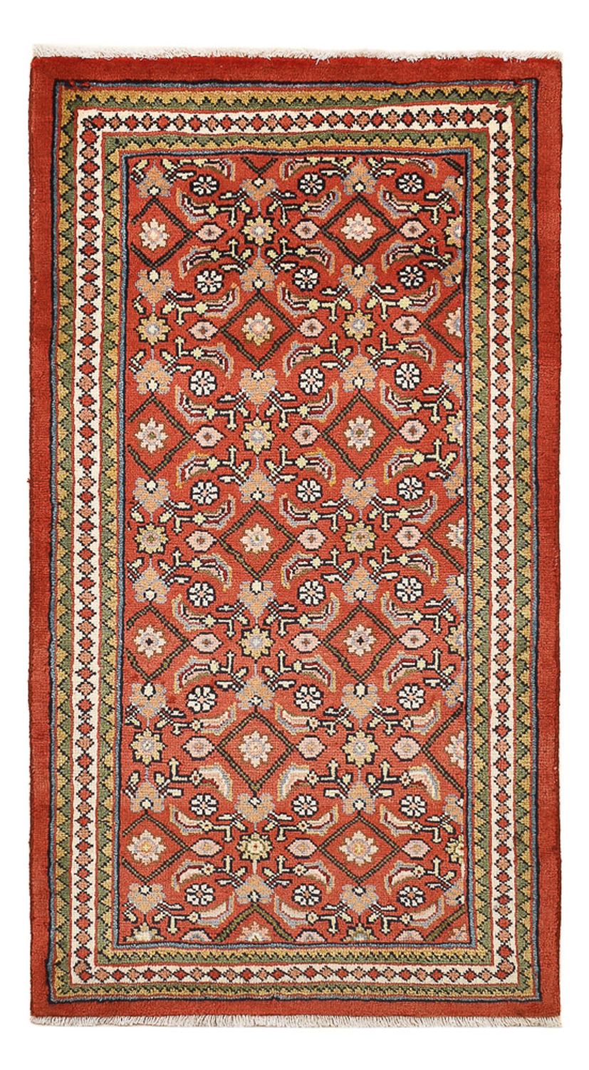 Alfombra persa - Clásica - 123 x 80 cm - rojo claro