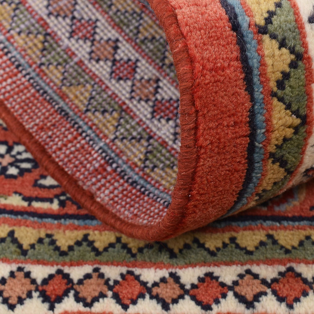 Alfombra persa - Clásica - 123 x 80 cm - rojo claro