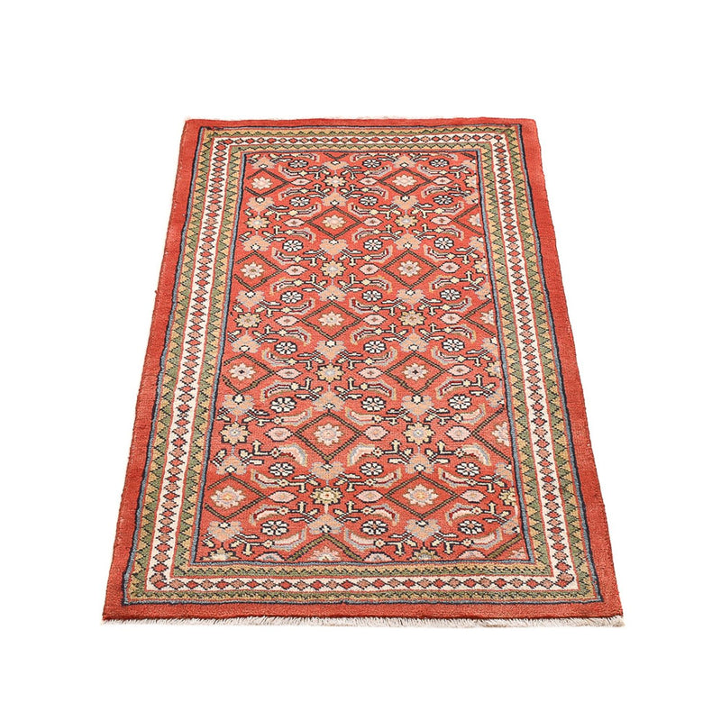 Alfombra persa - Clásica - 123 x 80 cm - rojo claro