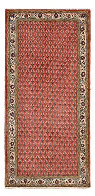 Alfombra persa - Mir - 130 x 63 cm - rojo claro