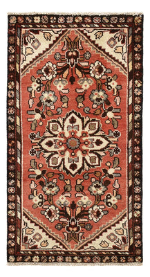 Alfombra persa - Nómada - 120 x 65 cm - rojo claro
