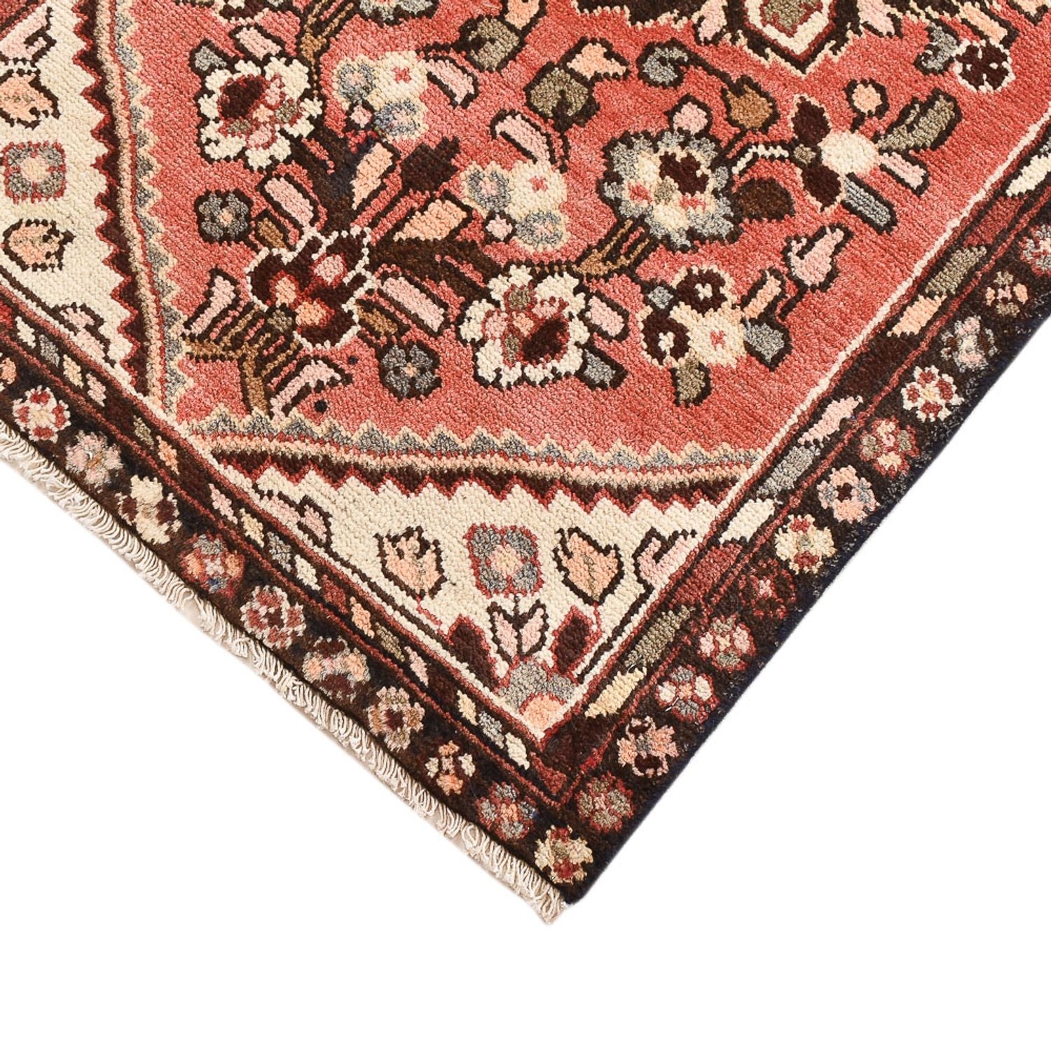 Alfombra persa - Nómada - 120 x 65 cm - rojo claro