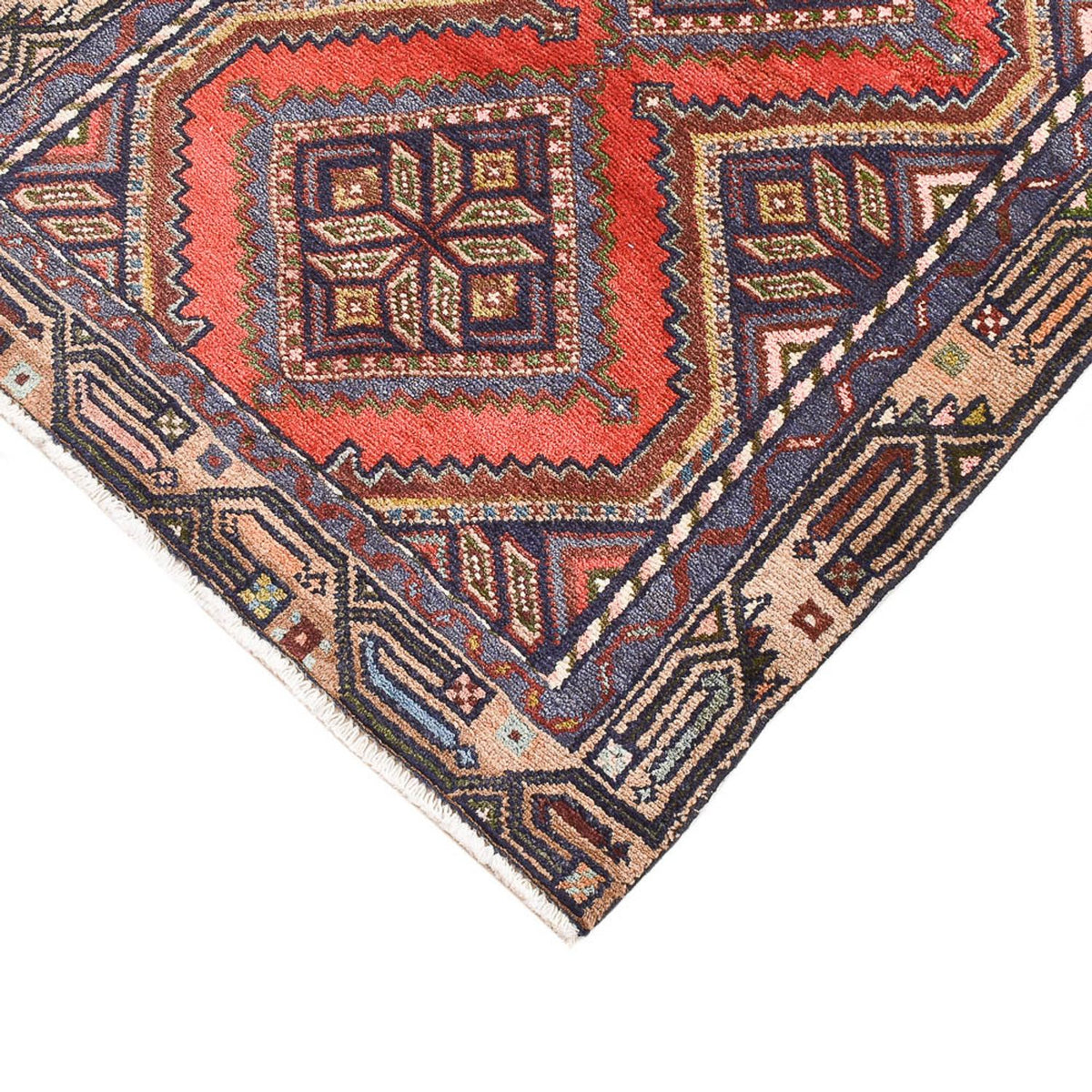 Alfombra persa - Nómada - 119 x 70 cm - rojo