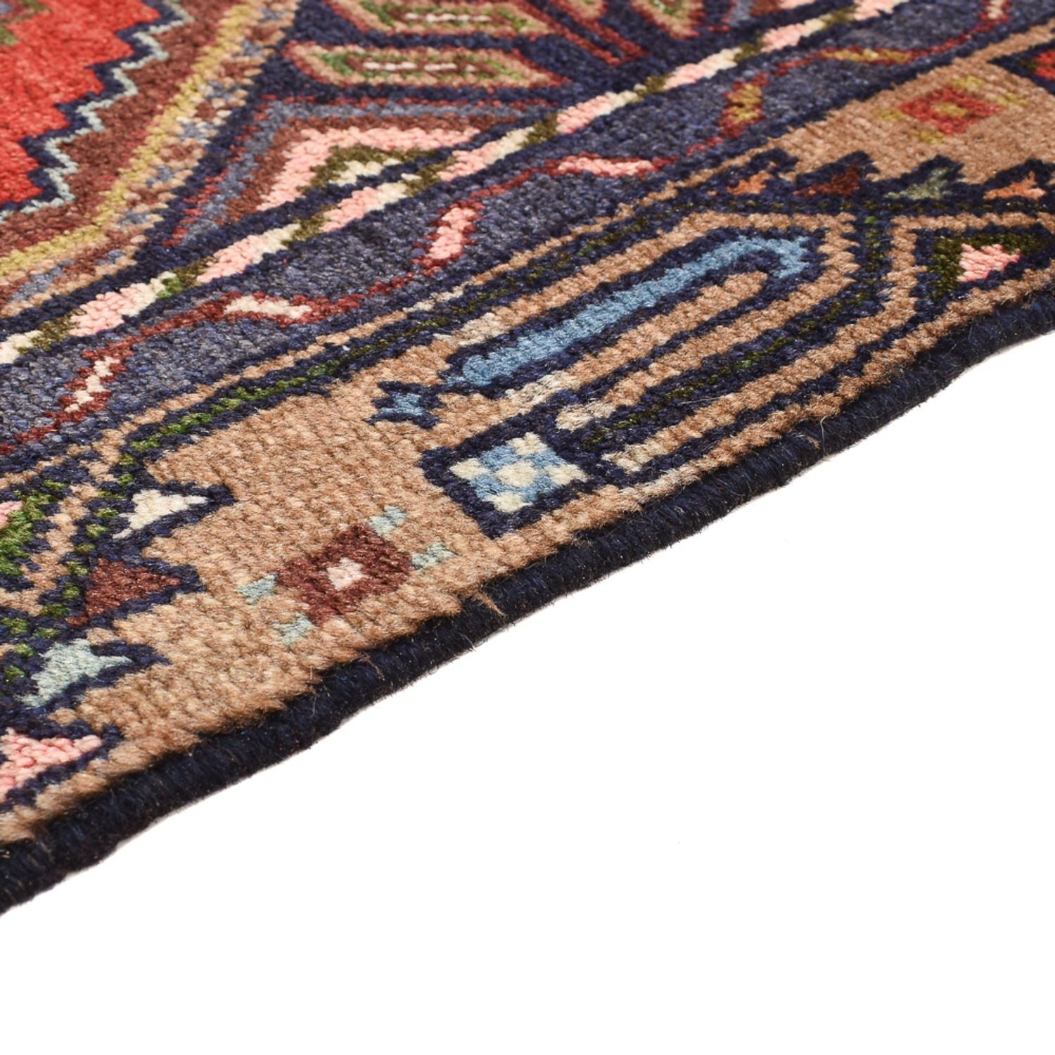 Alfombra persa - Nómada - 119 x 70 cm - rojo