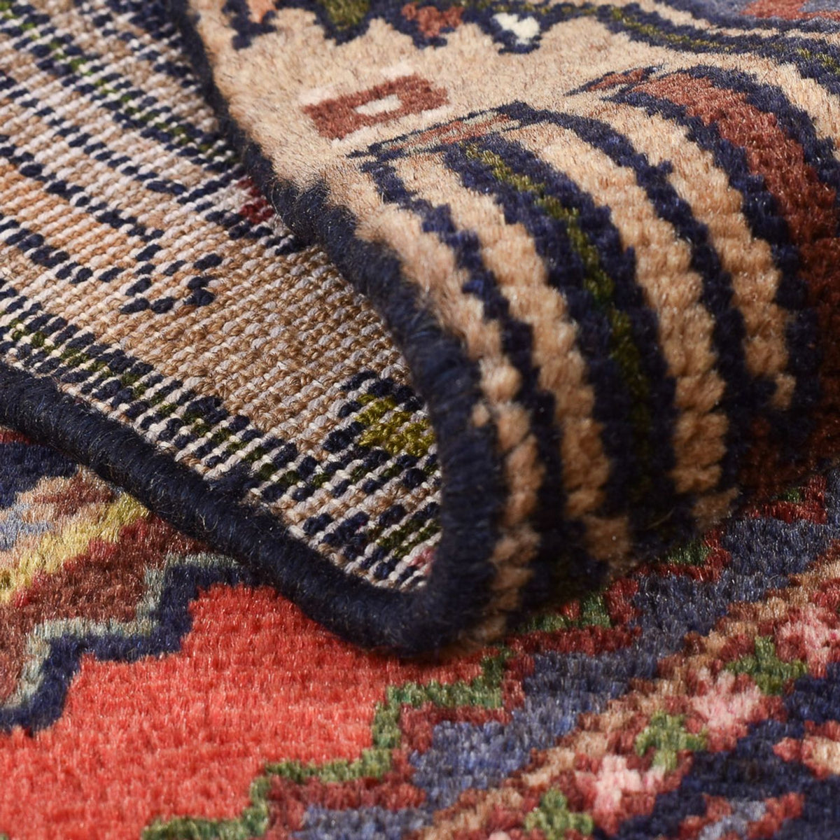 Alfombra persa - Nómada - 119 x 70 cm - rojo