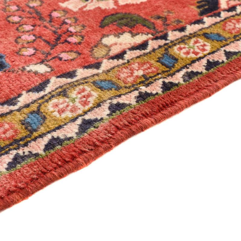 Alfombra persa - Nómada - 132 x 75 cm - rojo claro