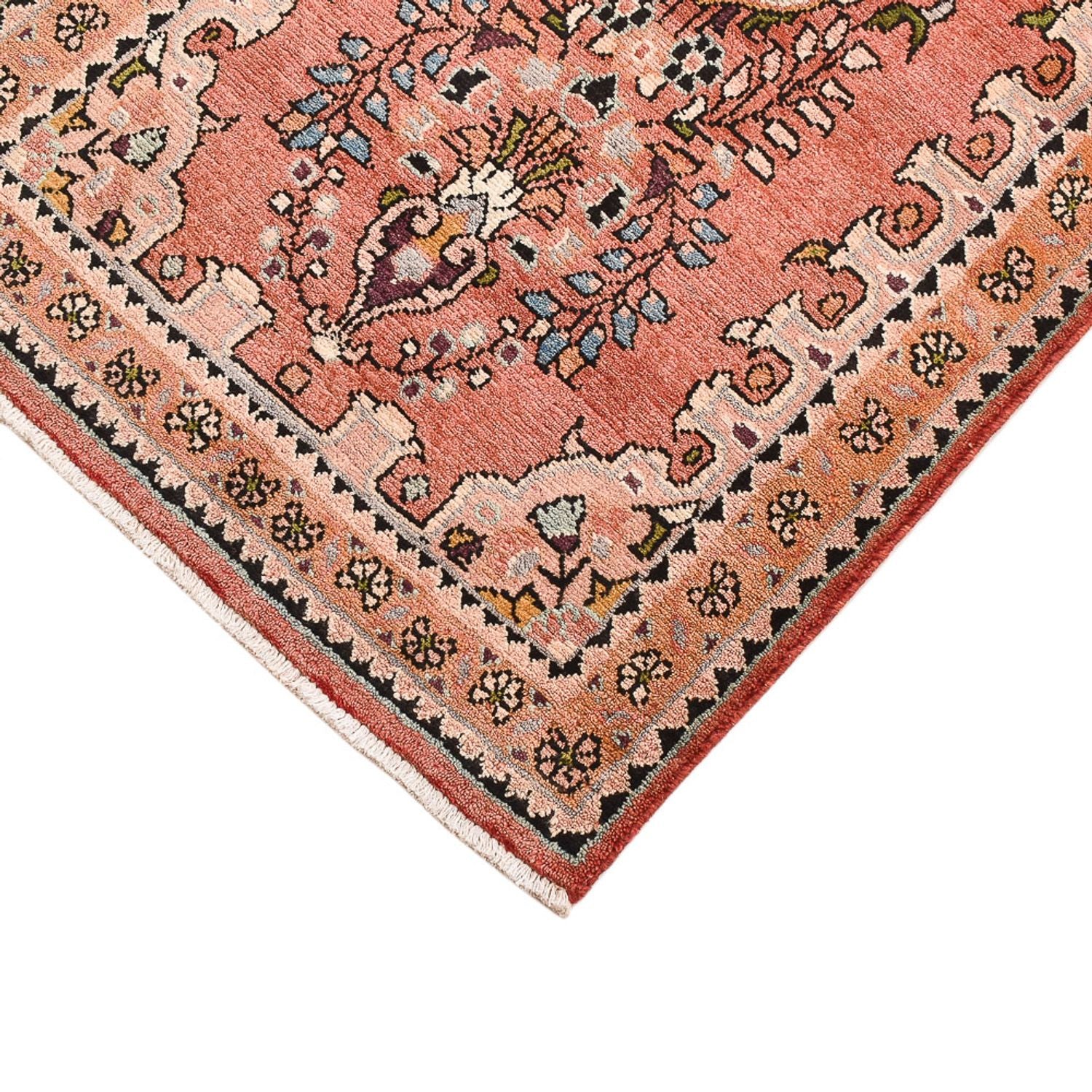 Alfombra de pasillo Alfombra persa - Nómada - 160 x 73 cm - rojo
