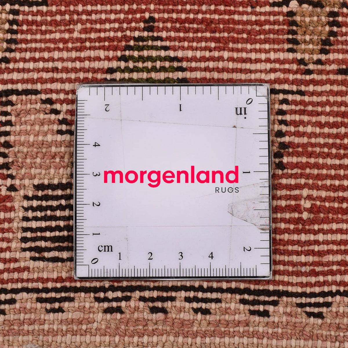 Alfombra persa - Nómada - 153 x 79 cm - rojo claro