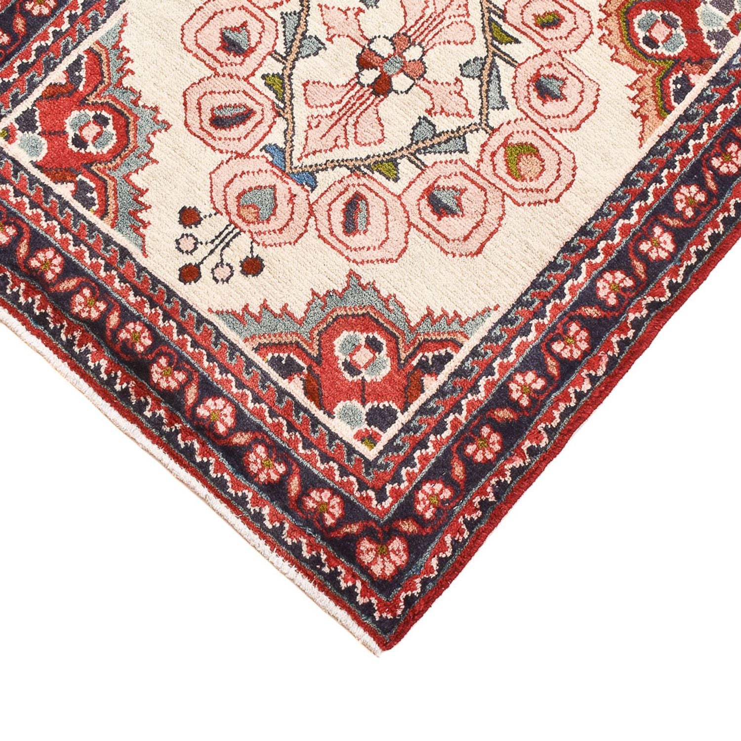 Alfombra persa - Nómada - 128 x 68 cm - beige