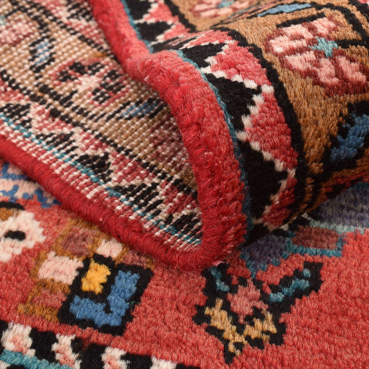 Alfombra persa - Nómada - 107 x 70 cm - rojo claro