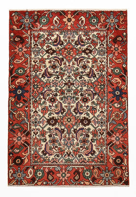 Alfombra persa - Nómada - 121 x 82 cm - multicolor