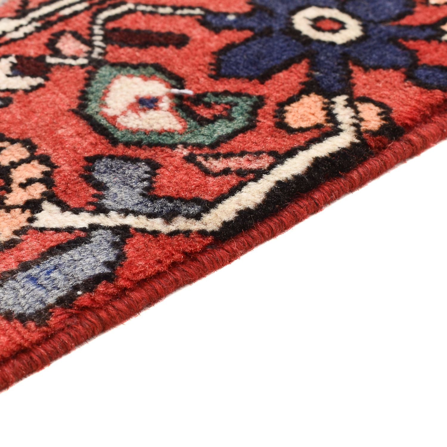 Alfombra persa - Nómada - 121 x 82 cm - multicolor