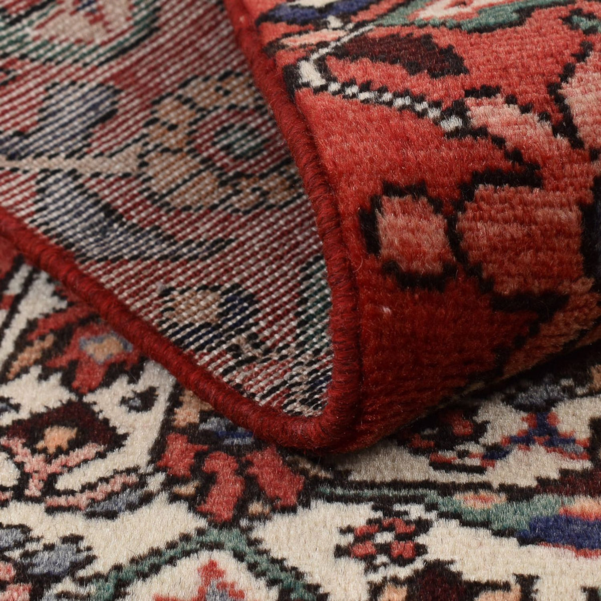 Alfombra persa - Nómada - 121 x 82 cm - multicolor