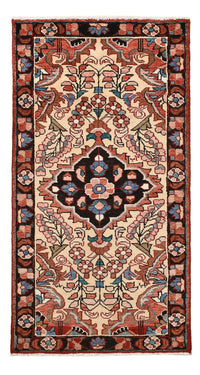 Alfombra persa - Nómada - 139 x 71 cm - multicolor