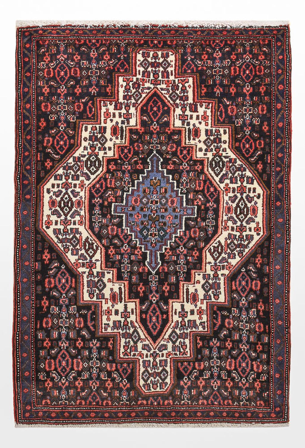 Alfombra persa - Clásica - 109 x 72 cm - multicolor