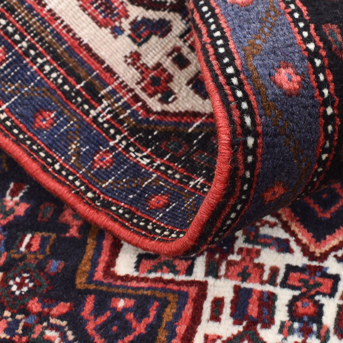 Alfombra persa - Clásica - 109 x 72 cm - multicolor