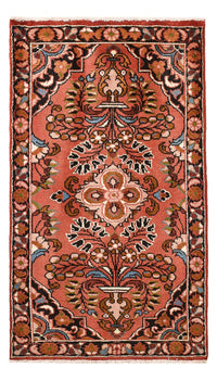 Alfombra persa - Nómada - 127 x 72 cm - rojo claro