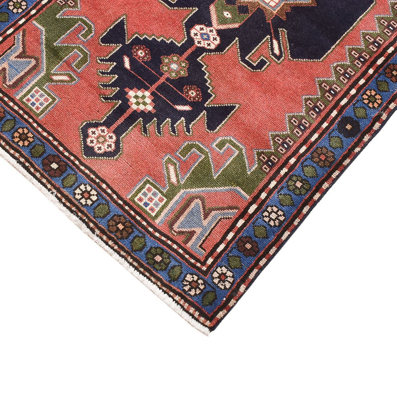 Alfombra persa - Nómada - 123 x 76 cm - rojo claro