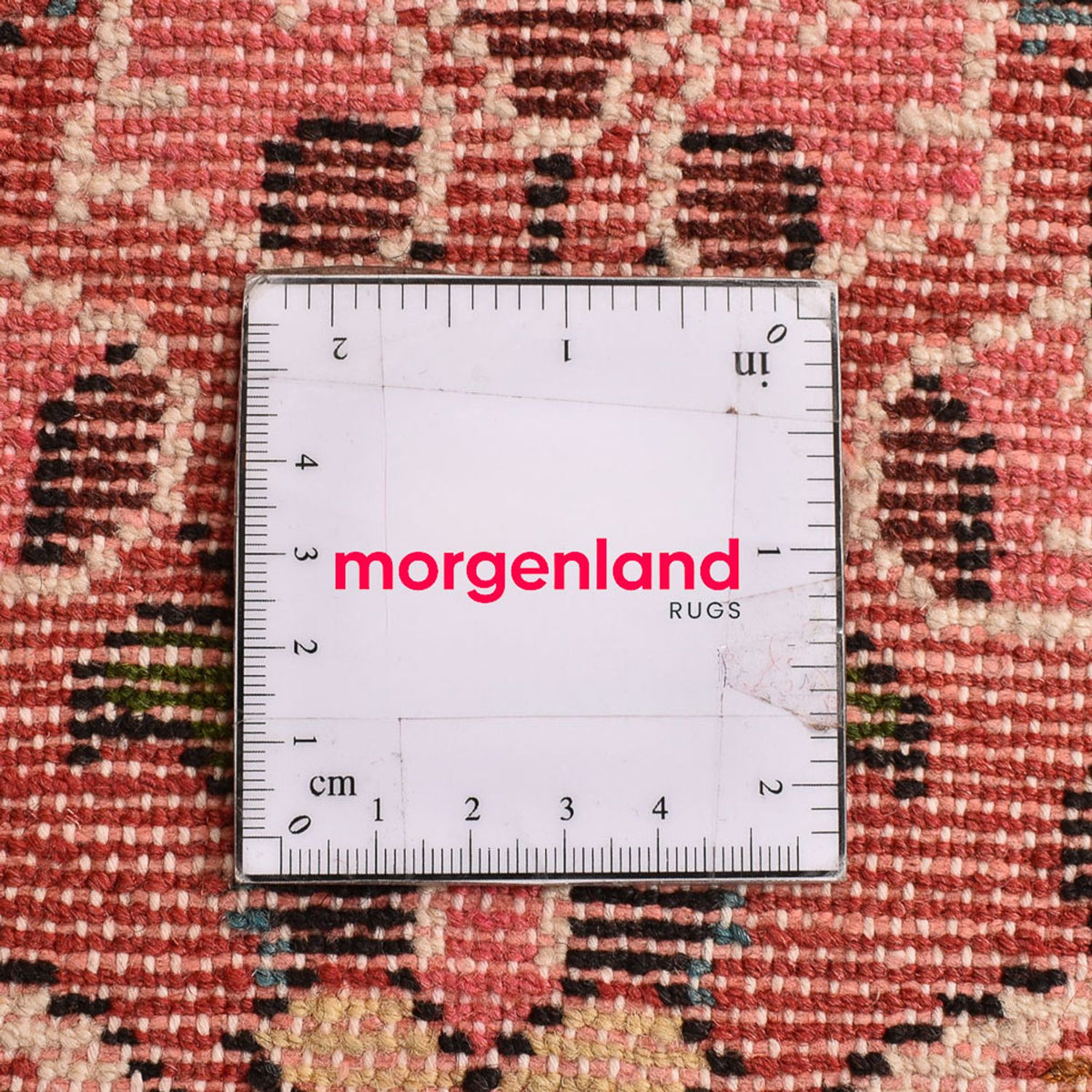 Alfombra persa - Nómada - 136 x 76 cm - rojo oscuro