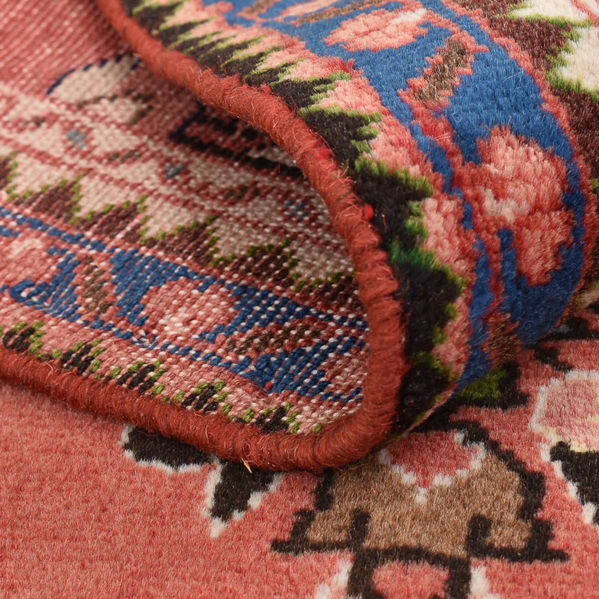 Alfombra persa - Nómada - 110 x 67 cm - rojo claro