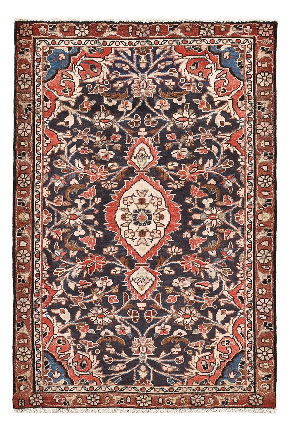 Alfombra persa - Nómada - 119 x 77 cm - multicolor