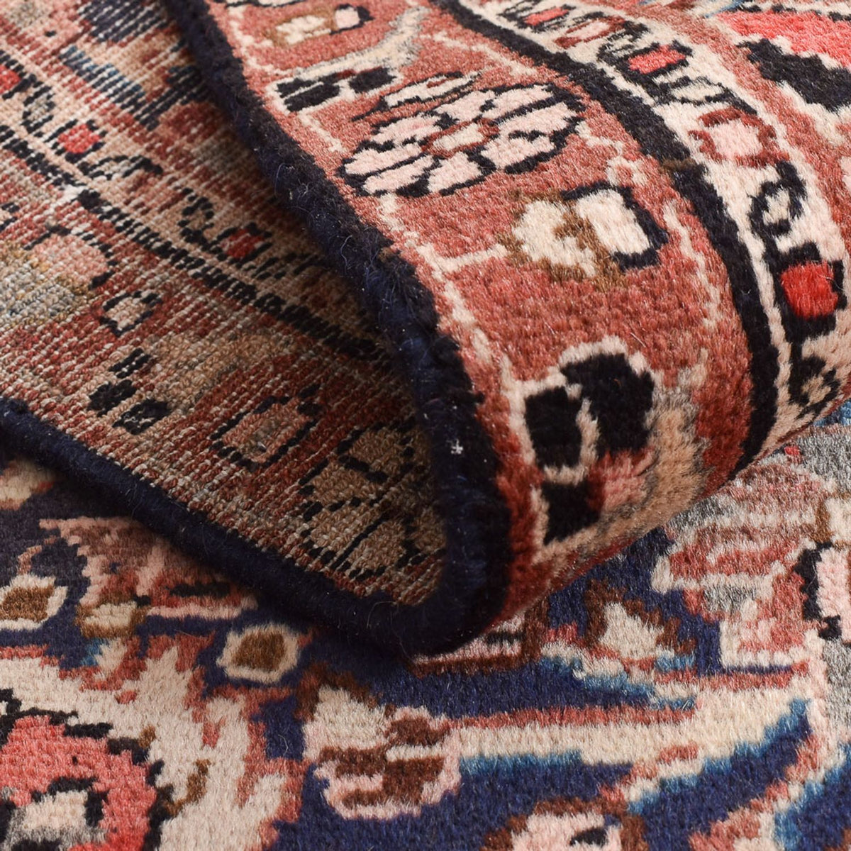 Alfombra persa - Nómada - 119 x 77 cm - multicolor