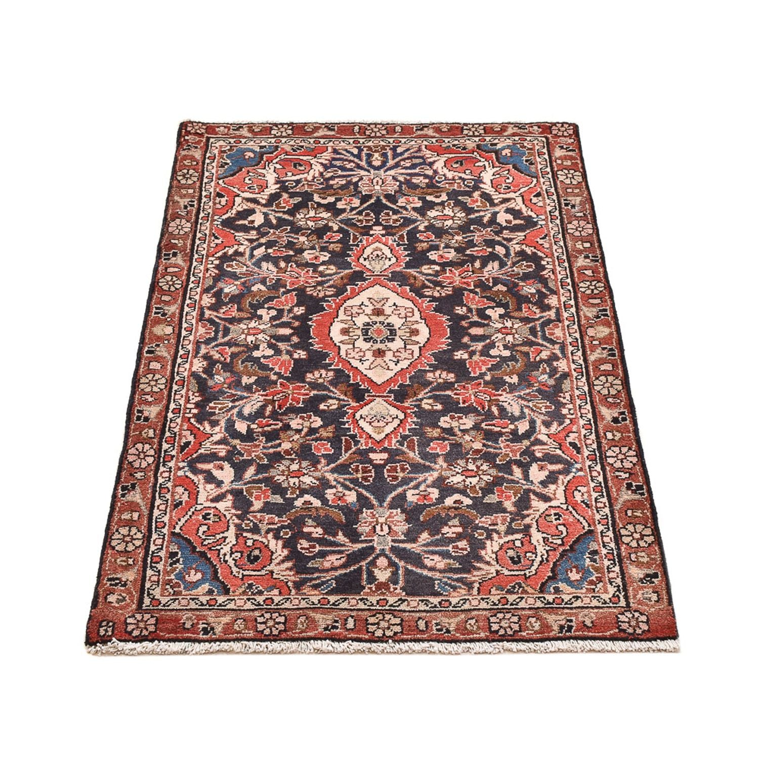 Alfombra persa - Nómada - 119 x 77 cm - multicolor