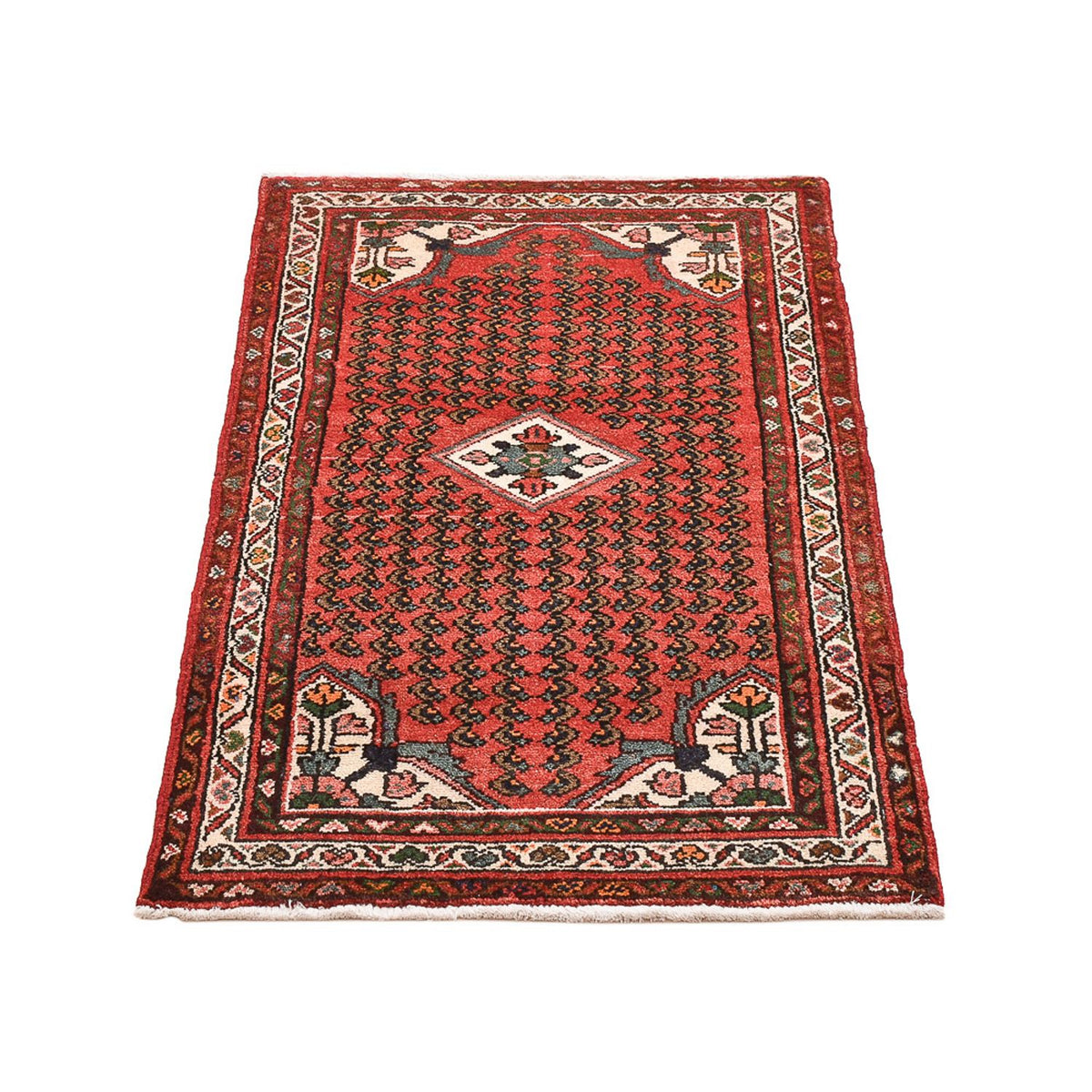 Alfombra persa - Nómada - 110 x 65 cm - rojo