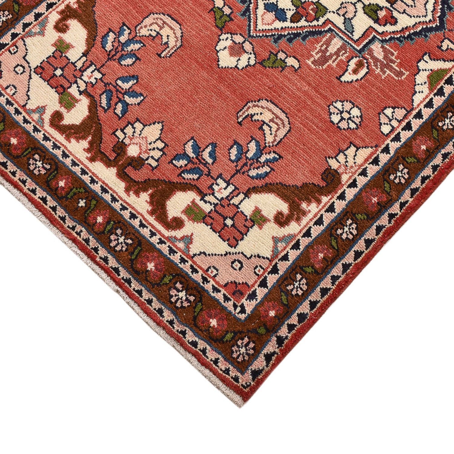 Alfombra persa - Nómada - 120 x 70 cm - rojo claro