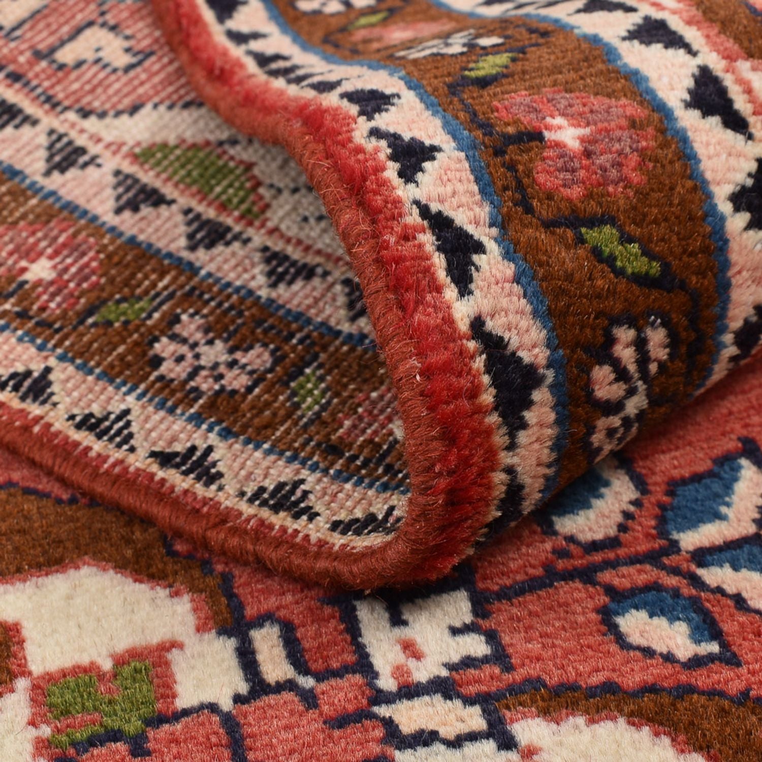 Alfombra persa - Nómada - 120 x 70 cm - rojo claro