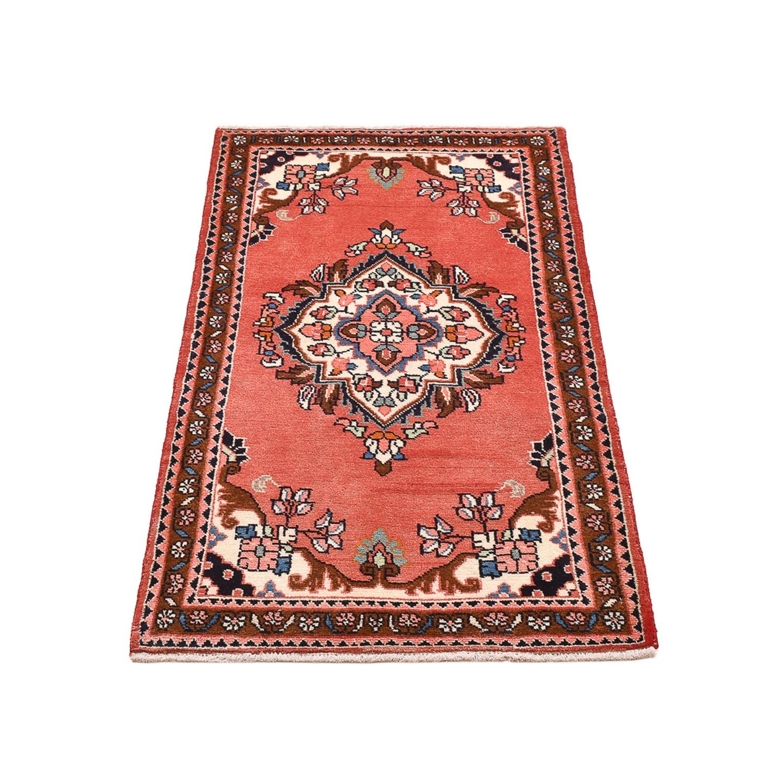 Alfombra persa - Nómada - 125 x 70 cm - rojo