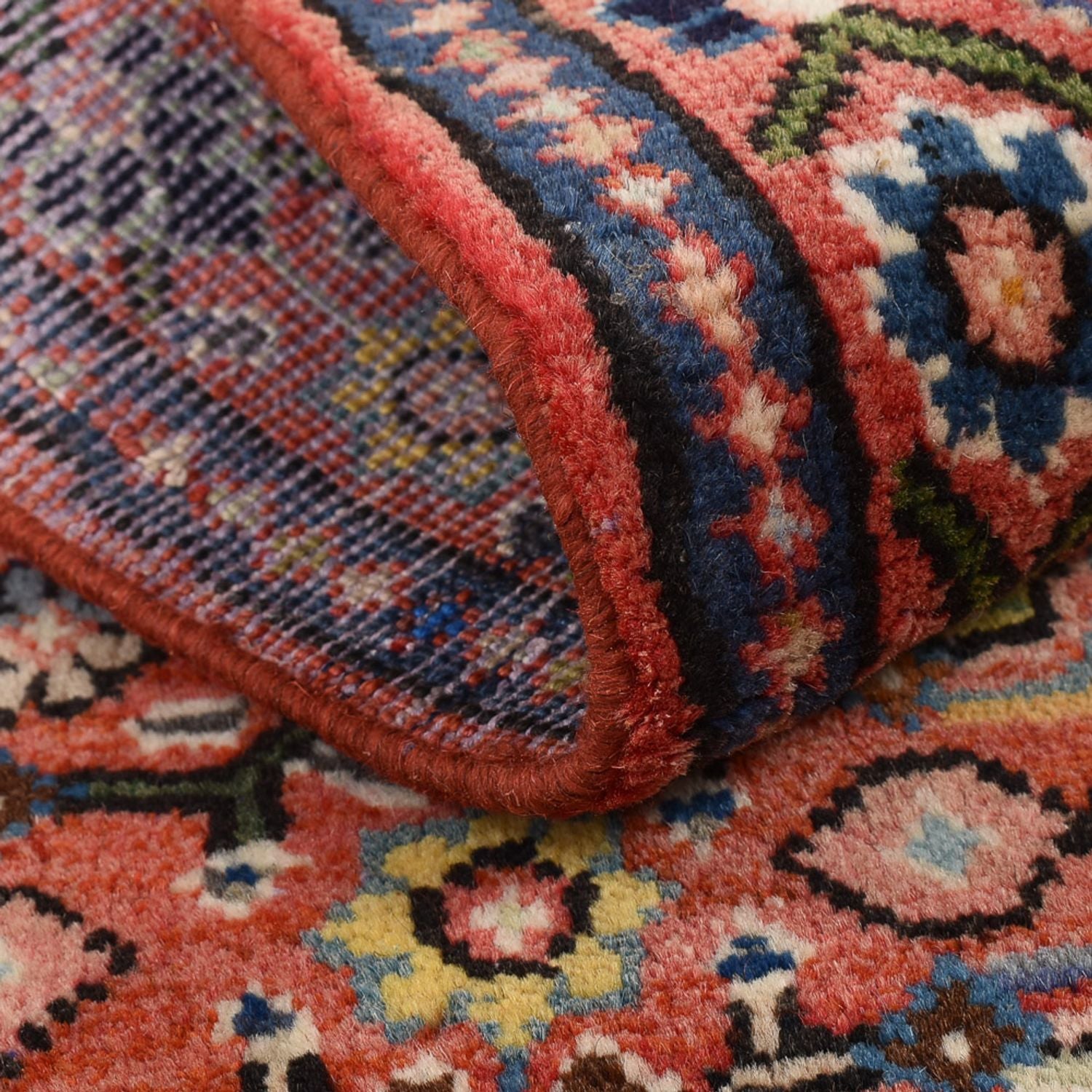Alfombra persa - Clásica - 130 x 65 cm - rojo claro