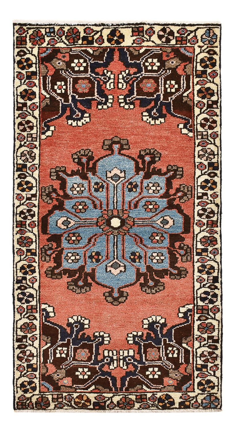 Alfombra persa - Clásica - 120 x 65 cm - rojo claro