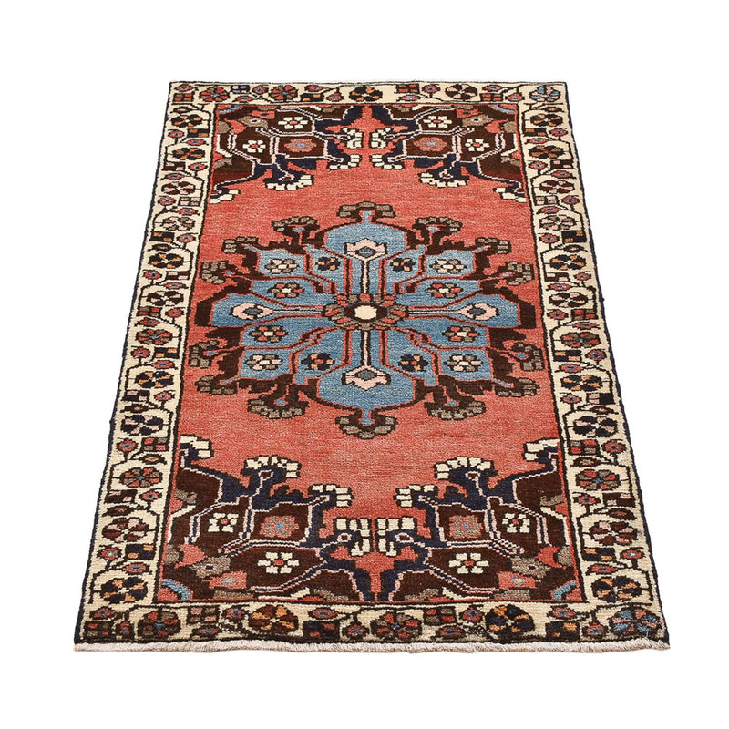 Alfombra persa - Clásica - 120 x 65 cm - rojo claro