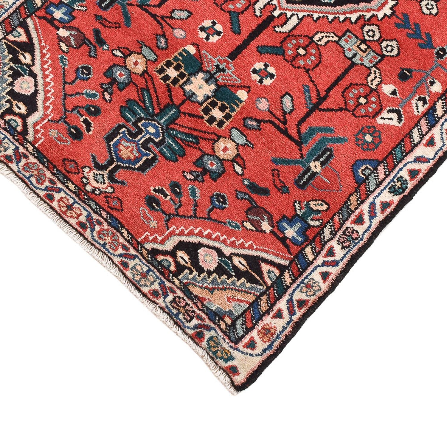Alfombra persa - Nómada - 105 x 63 cm - rojo
