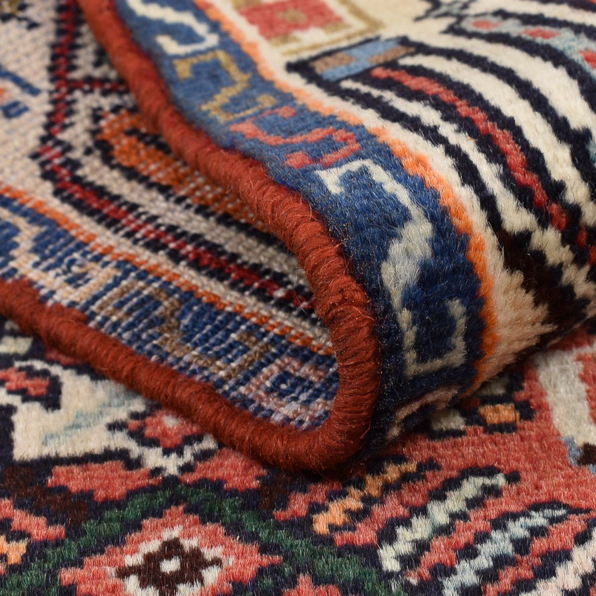 Alfombra persa - Nómada - 130 x 80 cm - multicolor