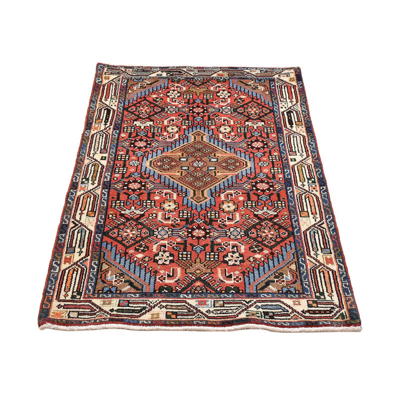 Alfombra persa - Nómada - 130 x 80 cm - multicolor
