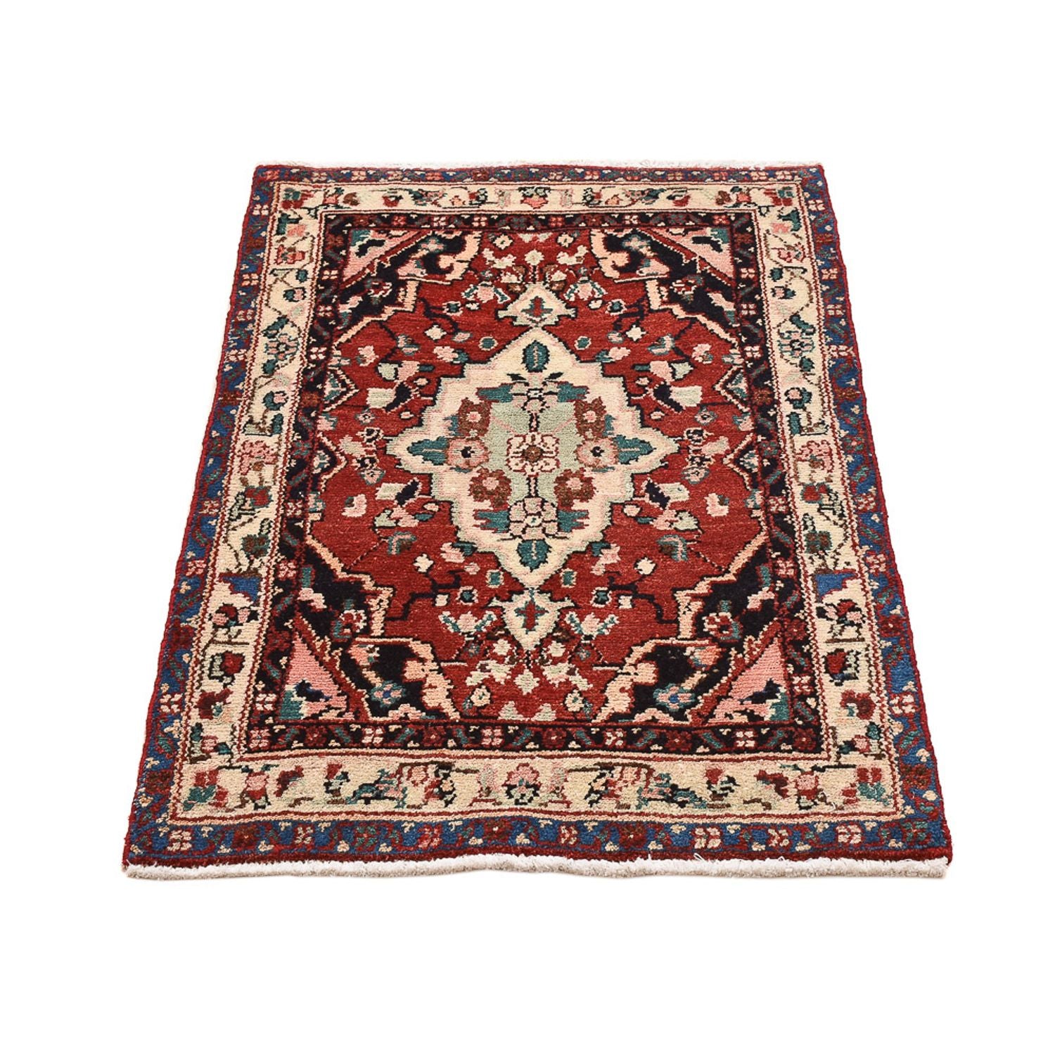 Alfombra persa - Nómada - 115 x 72 cm - rojo