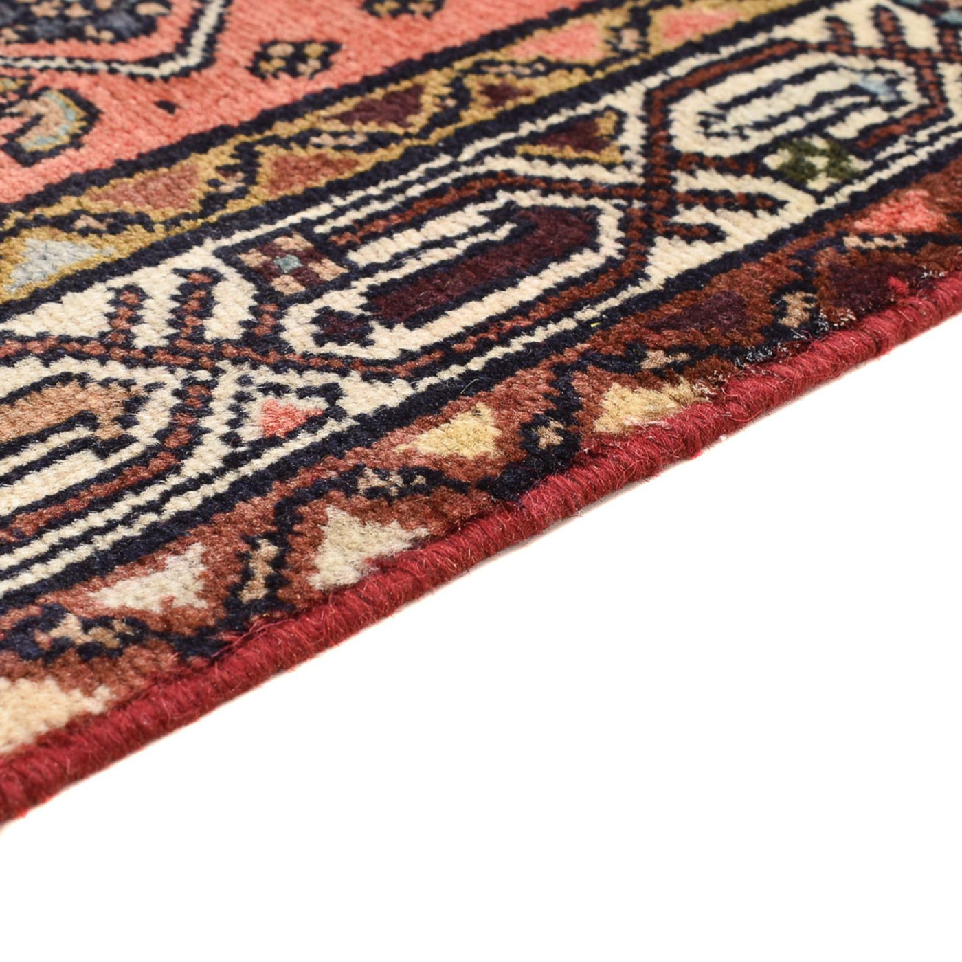 Alfombra persa - Nómada - 123 x 75 cm - rojo claro