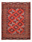 Alfombra Turkaman - 115 x 85 cm - rojo