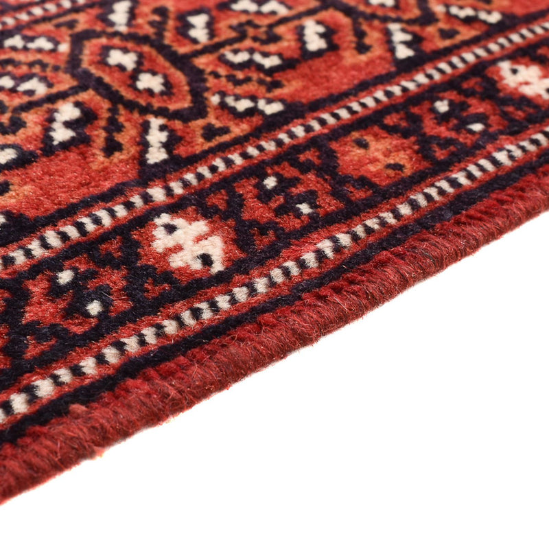 Alfombra Turkaman - 115 x 85 cm - rojo