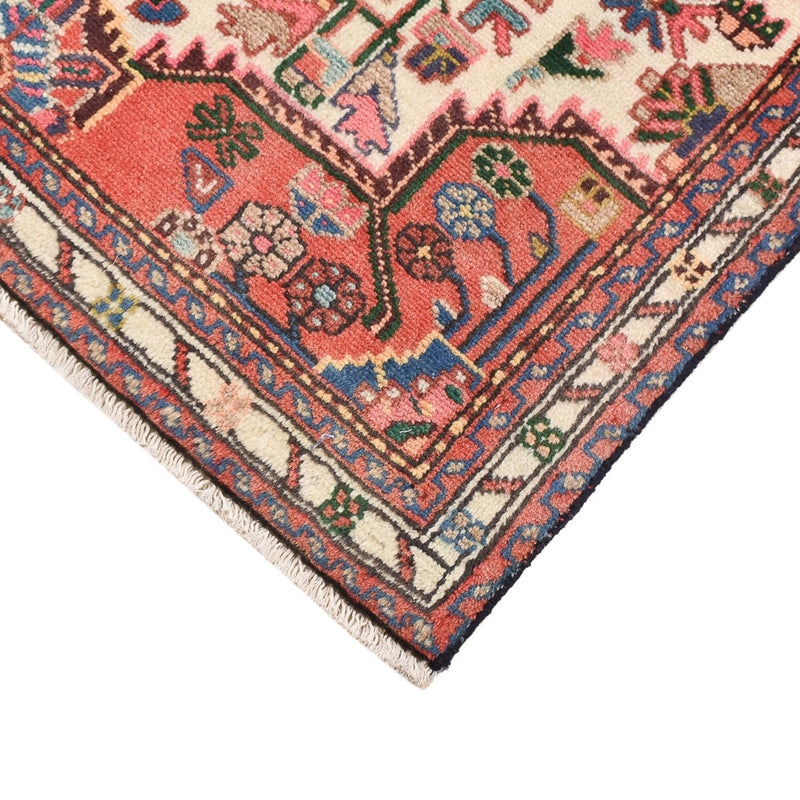 Alfombra persa - Nómada - 113 x 76 cm - rojo claro