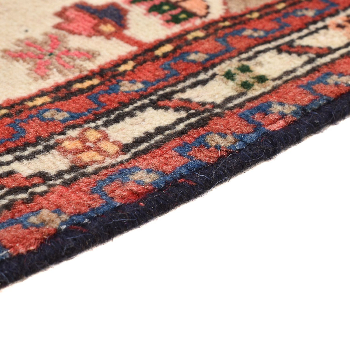 Alfombra persa - Nómada - 113 x 76 cm - rojo claro