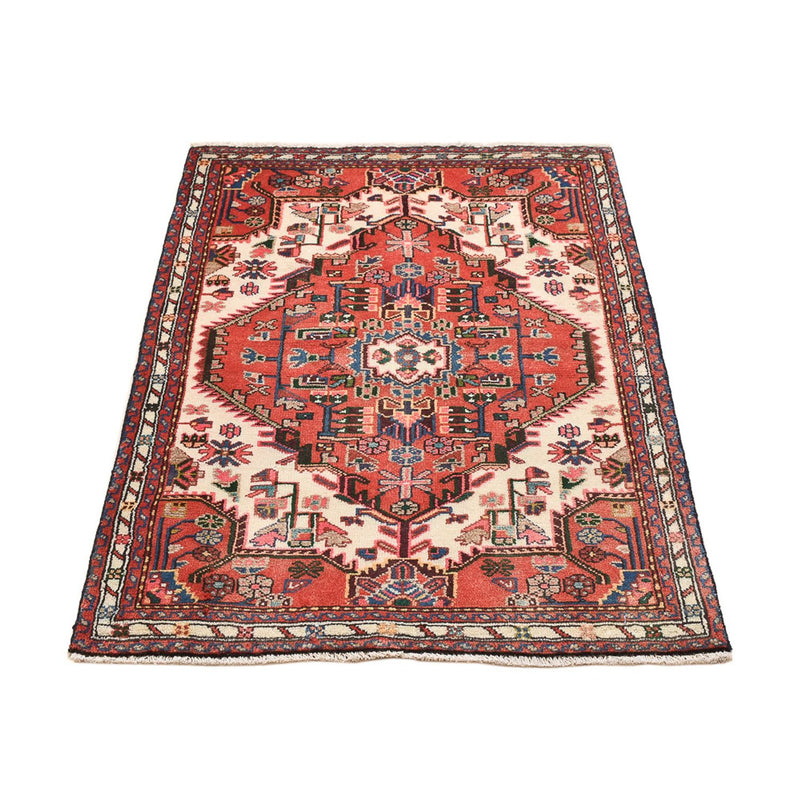 Alfombra persa - Nómada - 113 x 76 cm - rojo claro