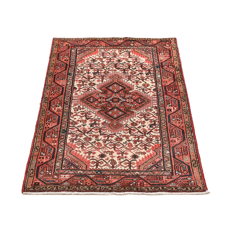 Alfombra persa - Nómada - 120 x 73 cm - rojo claro