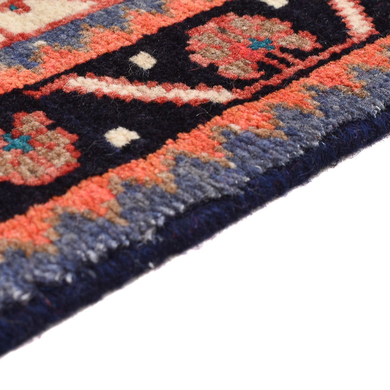 Alfombra persa - Nómada - 130 x 86 cm - rojo claro